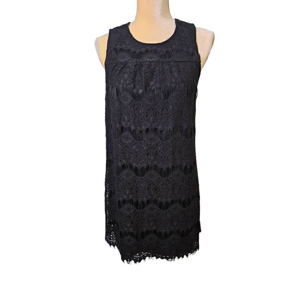 Speechless black lace sleeveless dress. Size S.